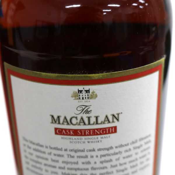 ★古酒 MACALLAN（マッカラン）カスクストレングス 750ml T8J2681 マッカラン カスクストレングス MACALLAN 750ml&frasl;58.2% サントリー レッドラベル57.8