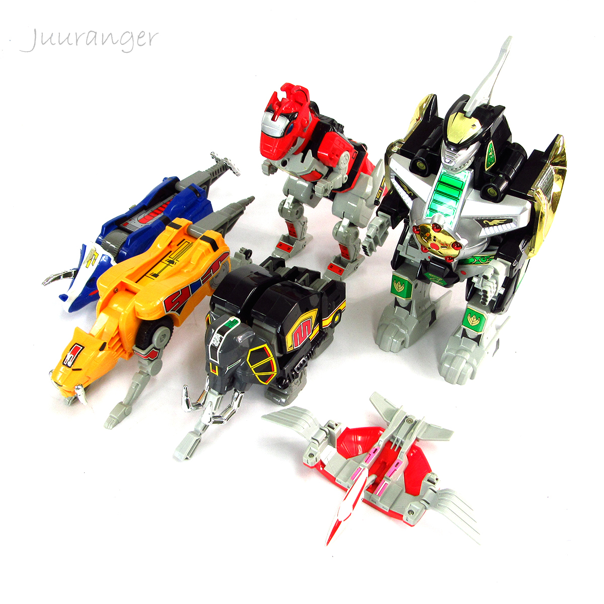 スーパーミニプラ 恐竜戦隊 ジュウレンジャー 大獣神 進化合体