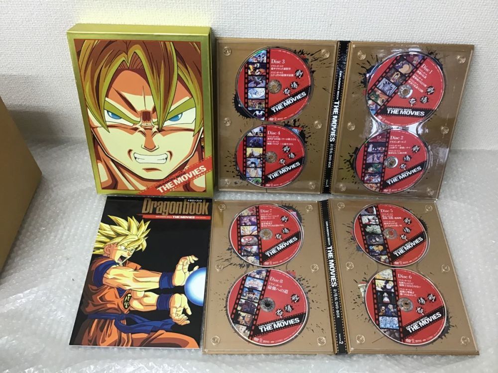 破損 DRAGON BALL 劇場版 DVD－BOX DRAGON BOX THE MOVIES