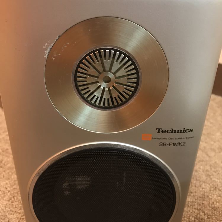 コレクション整理！！】 Technics アルミ筐体の美音スピーカー SB-F1mk2