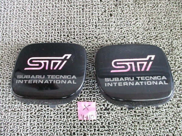 純正 SF5 フォレスター フォグ ライト カバー STI 黒色 即納