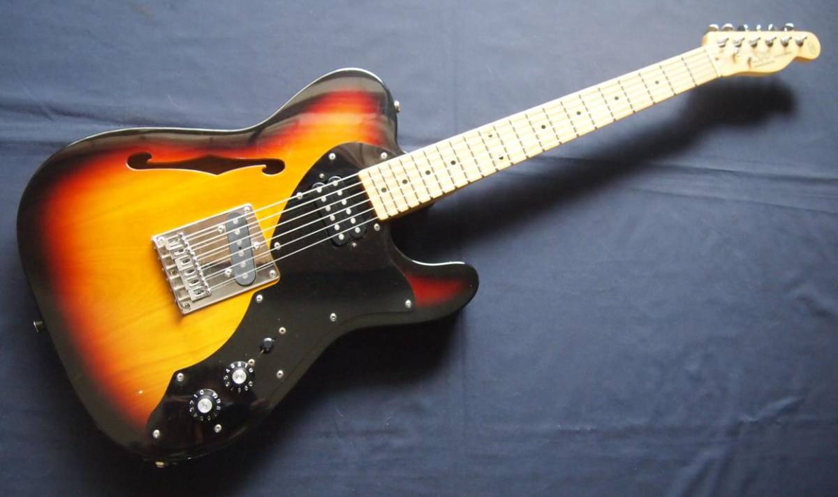 SX○テレキャスター○シンラインモデル改○サンバースト○ SX Thinline
