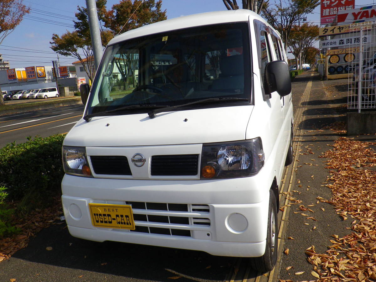 クリッパーバン 日産 AT オートマ 軽 車検7年1月 切替4WD 切替4WD 