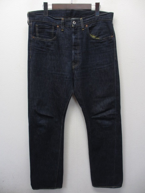 人気定番，限定SALE Levi's S501XX 大戦モデル USA製 LVC 美 サイズ 34x34 リーバイス 革パッチ 片面 WWⅡ アメリカ製 レプリカ 復刻 濃紺(W34)｜売買されたオークション情報、yahooの商品情報をアーカイブ公開 - オーク W34