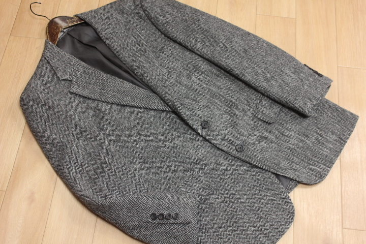 ＡMBA5019■5000円以上送料無料！ハリスツイード！HARRIS TWEED メンズ 2Bツイードジャケット/ブレザー/テーラード/AB6