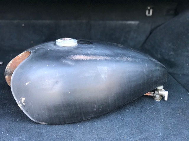 貴重 レア 純正ポリスタンク 内プレス KZ1000MK2 Z1 Z2 Z1R Z1R2