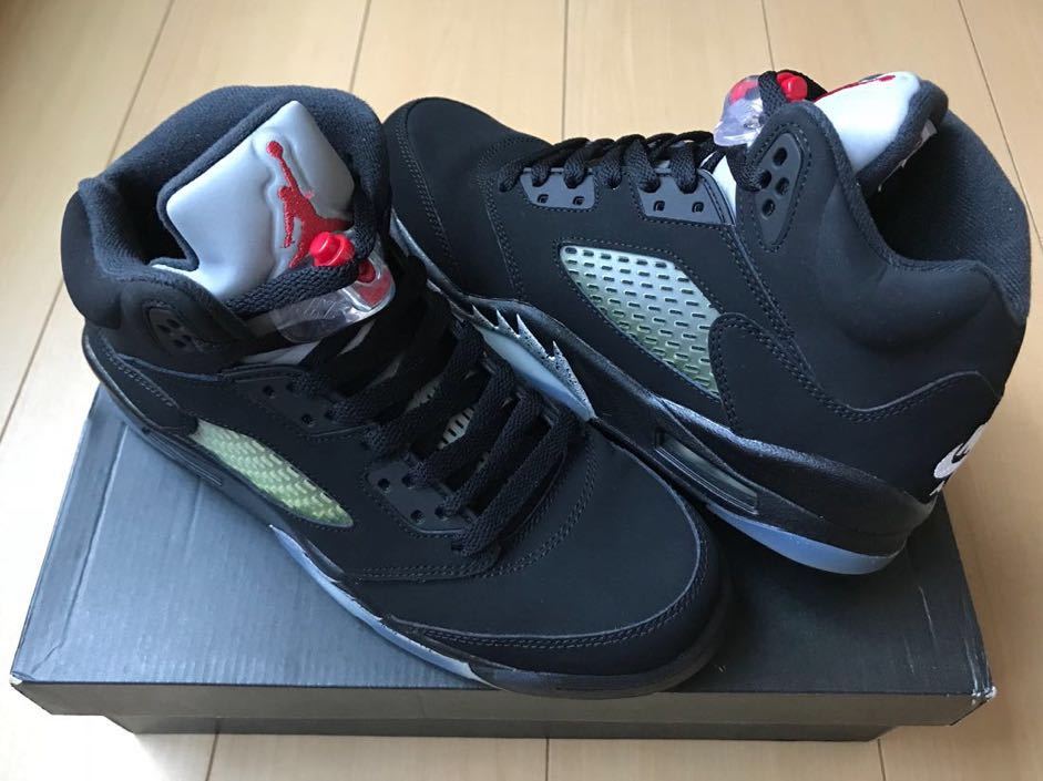  NIKE AIR JORDAN 5 RETRO OG BG 24.5cm / 6.5Y ナイキ エア ジョーダン 5 レトロ AJ5 ボーイズ キッズ レディース ガールズ BK/SIL(24.5cm)｜売買されたオークション情報、yahooの商品情報をアーカイブ公開 - オ 24.5cm