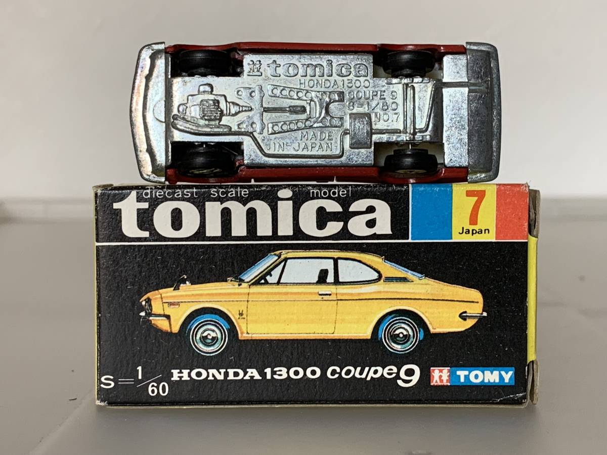 トミカ 黒箱 7【1A / 色指定箱】ホンダ 1300 クーペ9 日本製 希少