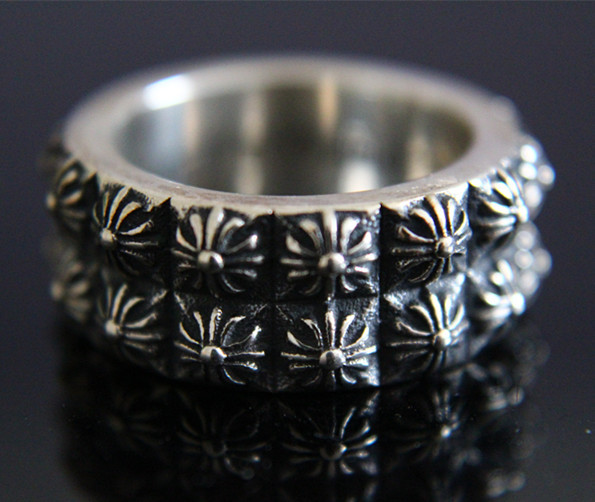 で022　クロムハーツChrome Hearts　ピートパンクデュオリング