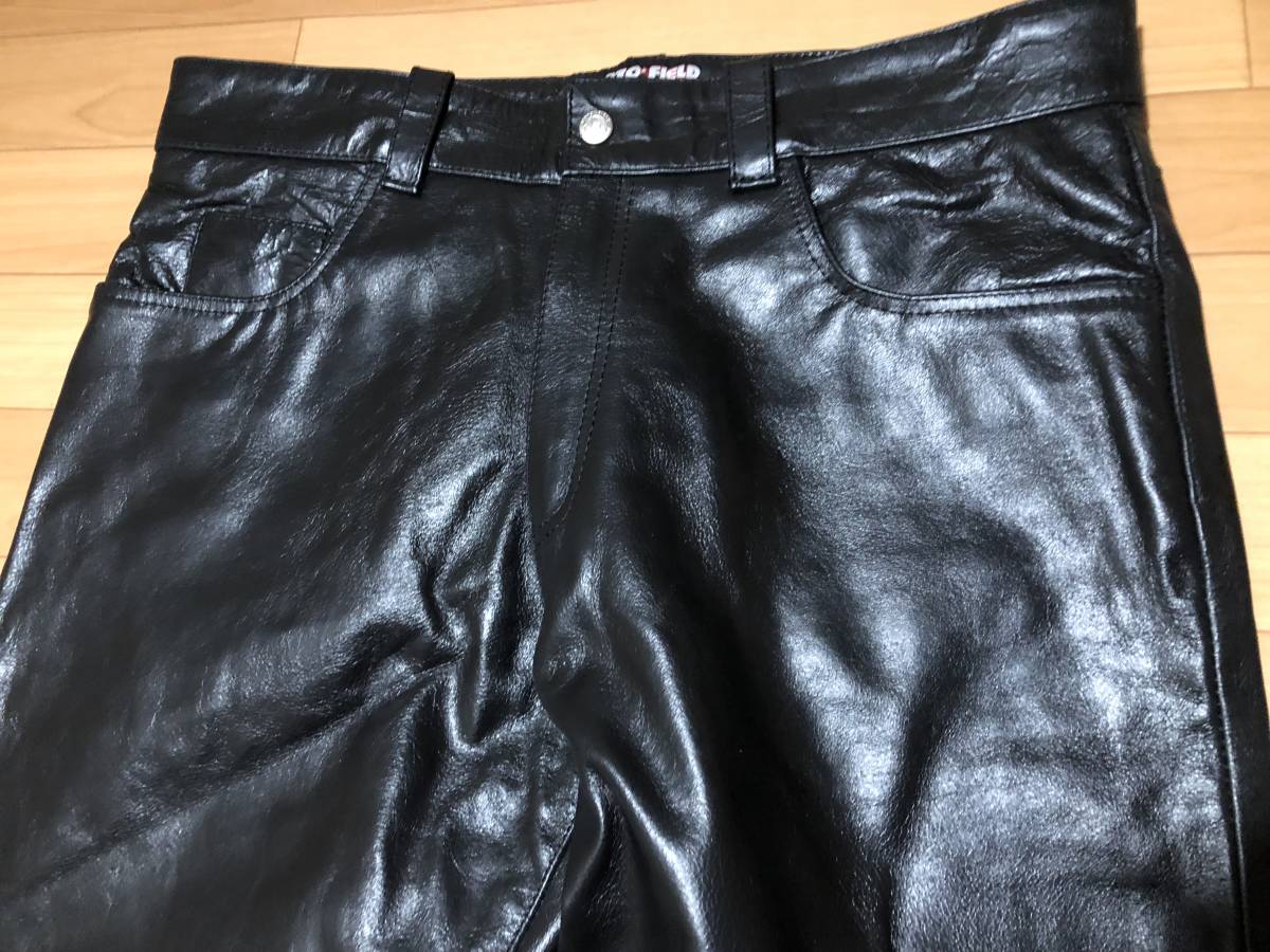 MOTO FIELD バッファローレザーツーリングパンツ 身長178-182cm前後