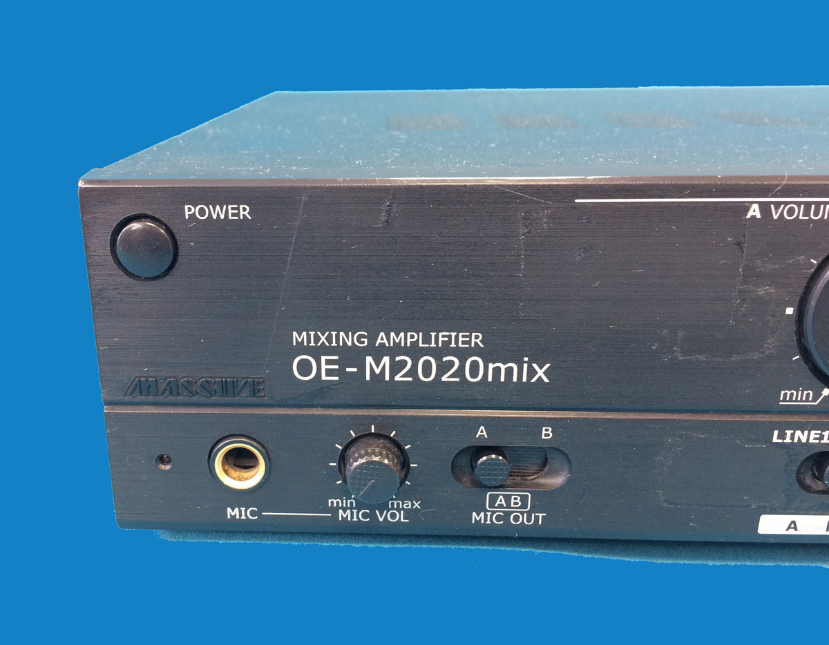 Massive OE-M2020 mix ミキシングアンプ パワーアンプ OE-M2020mixⅡ