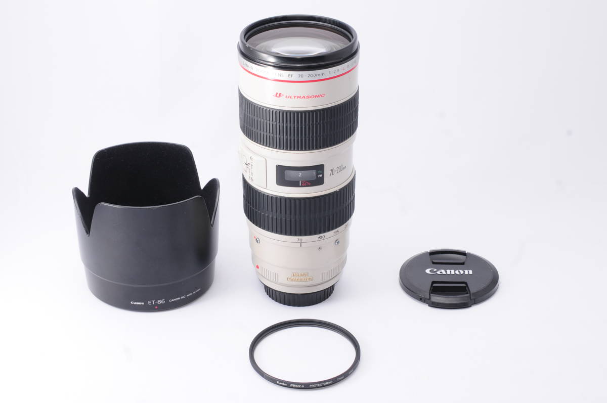 数量限定，正規品 #E82 クリアな光学系 Canon EF 70-200mm F2.8L IS USM キヤノン 超 の高級Lレンズ お買い得 格安 フード フィルター付(キヤノン)｜売買されたオークション情報、yahooの商品情報をアーカイブ公開 - オー キヤノン