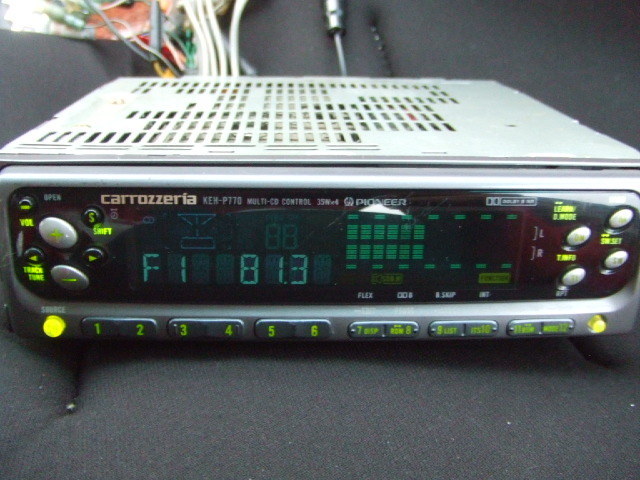 Yahoo!オークション - 当時物 Pioneer carrozzeria KEH-P770 CDS-P77の