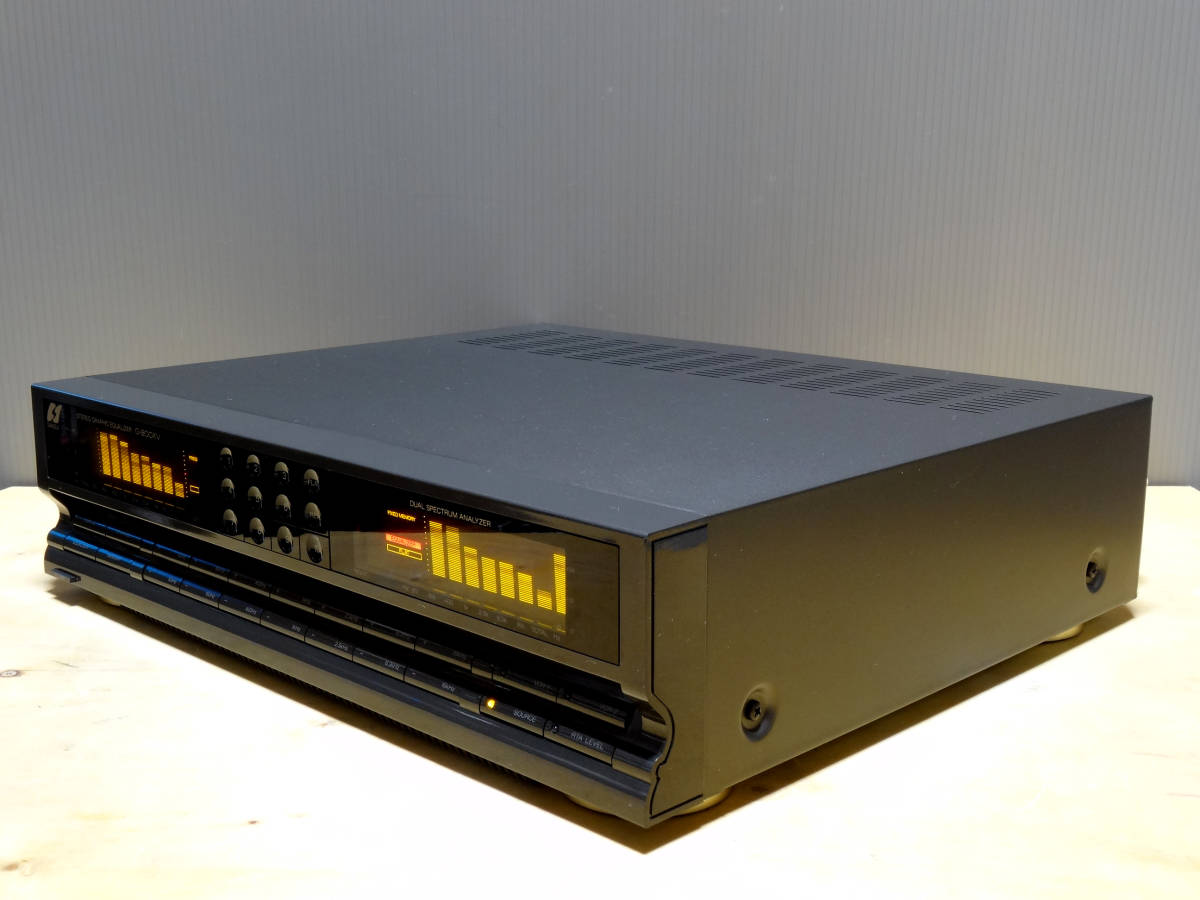 動作品SANSUI・G−900XV／グラフィックイコライザー⁄ピンケーブル付