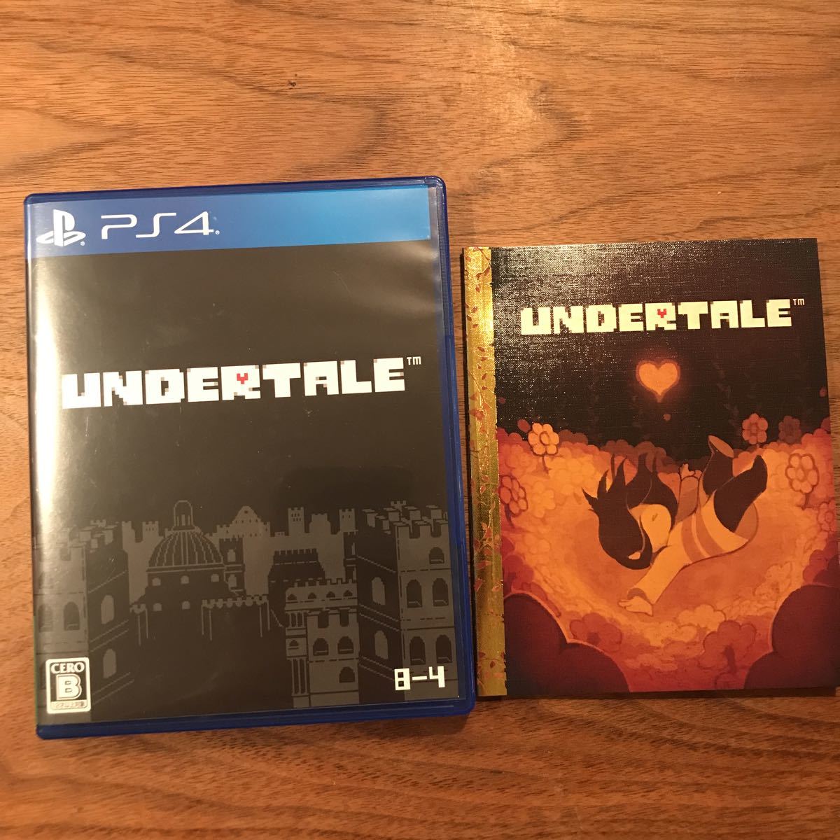 ☆良品☆UNDERTALE PS4 【永久封入特典】ストーリーブックレット付