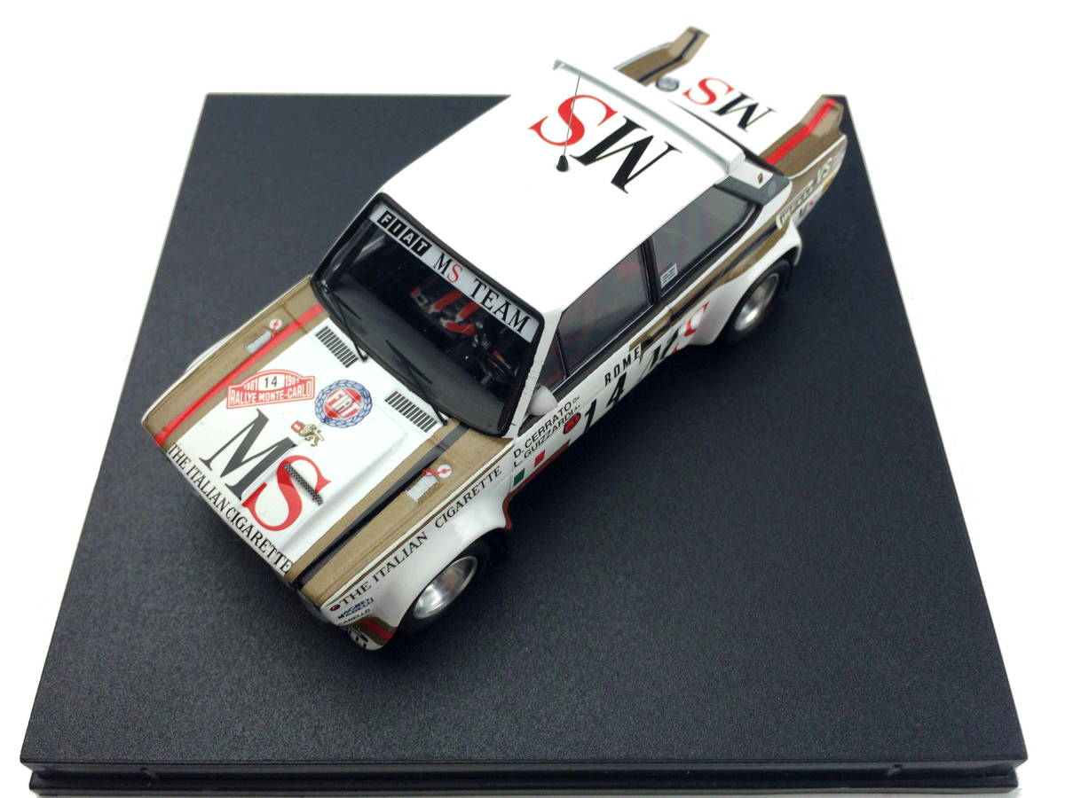 Trofeu/トロフュー フィアット 131 アバルト 81 モンテ・カルロ 11位