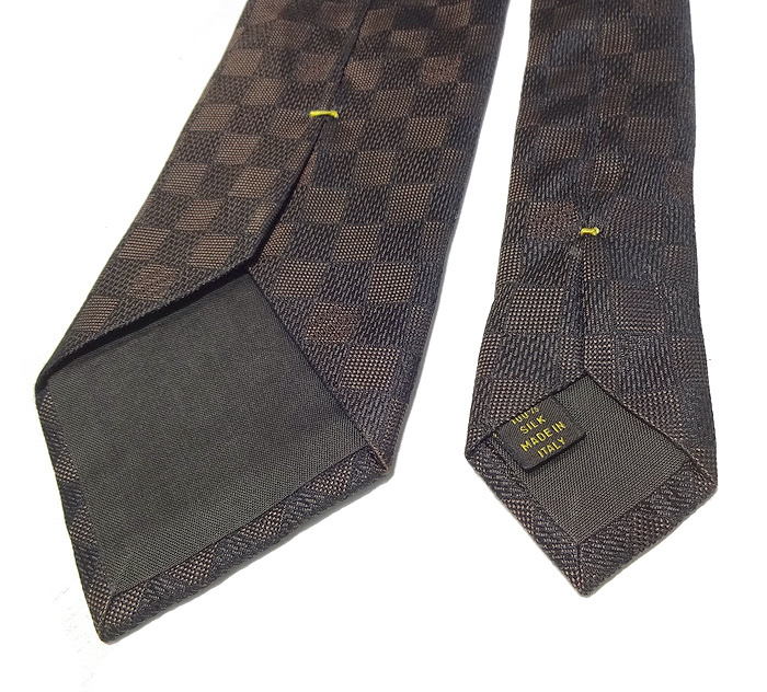 ネクタイ LOUIS ダミエ ルイヴィトン VUITTON シルク - – RECLO ダミエ
