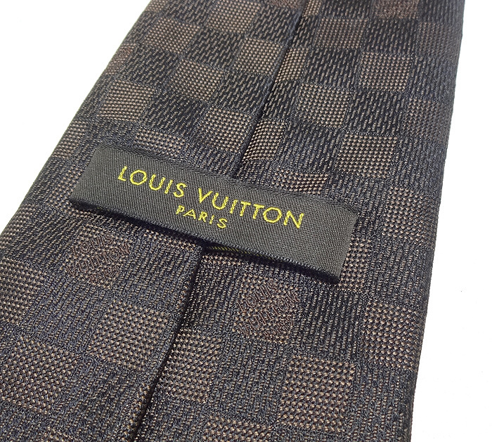 ネクタイ LOUIS ダミエ ルイヴィトン VUITTON シルク - – RECLO ダミエ
