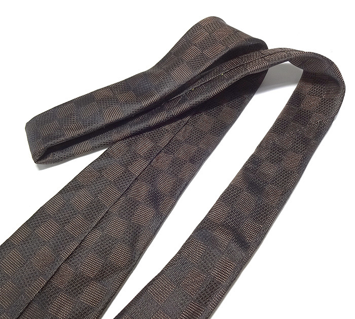 ネクタイ LOUIS ダミエ ルイヴィトン VUITTON シルク - – RECLO ダミエ
