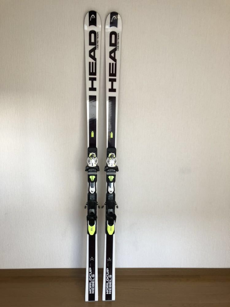 HEADGSスキー板 HEAD ジュニアGS板 181cm 美品 RD 181cm R≧25 HEADGS