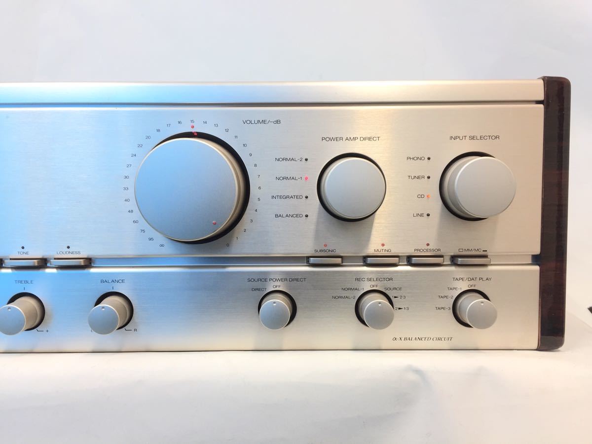 愛知】 SANSUI サンスイ ☆ プリメインアンプ AU-α907KX ☆ 状態良 名