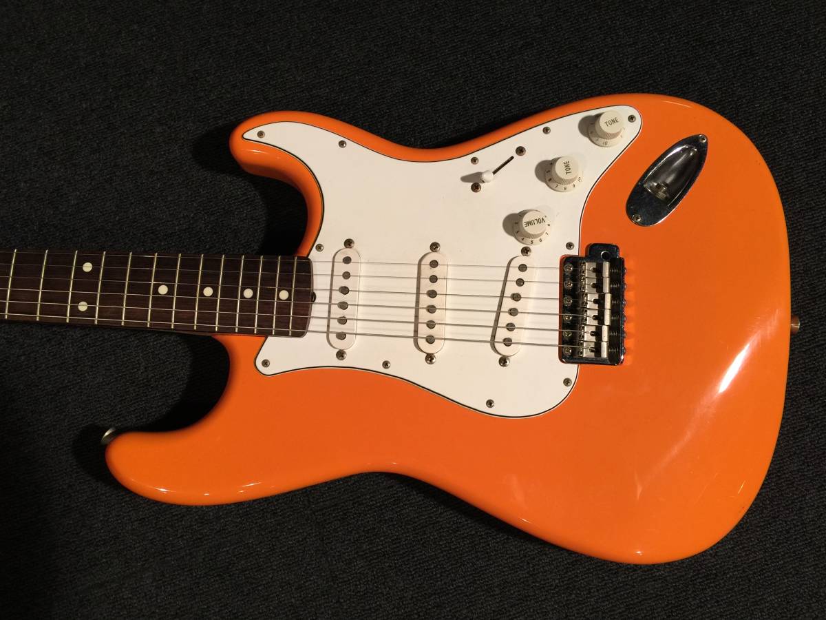 富士弦楽器　レアカラー！ FenderJapan STSTD CAO/R No.110518 MADE IN JAPAN 