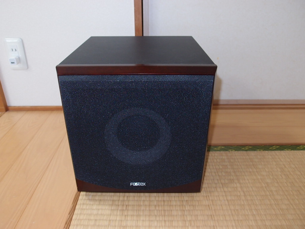 FOSTEX フォステクス CW200A アクティブ・サブウーハー 外見程度は良好