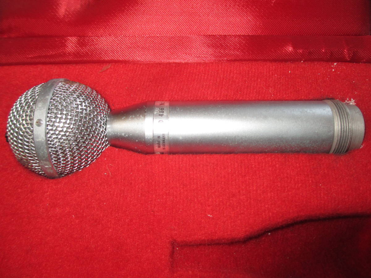 ゼンハイザー SENMHEISER MD 406 ビンテージマイクロフォン