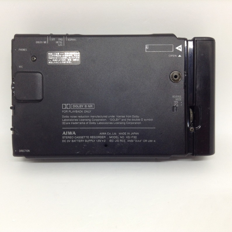 AIWA HS-F50 カセットレコーダージャンク品 ☆AIWA HS-F50 カセットレコーダー 通電ジャンク品 【公式通販】