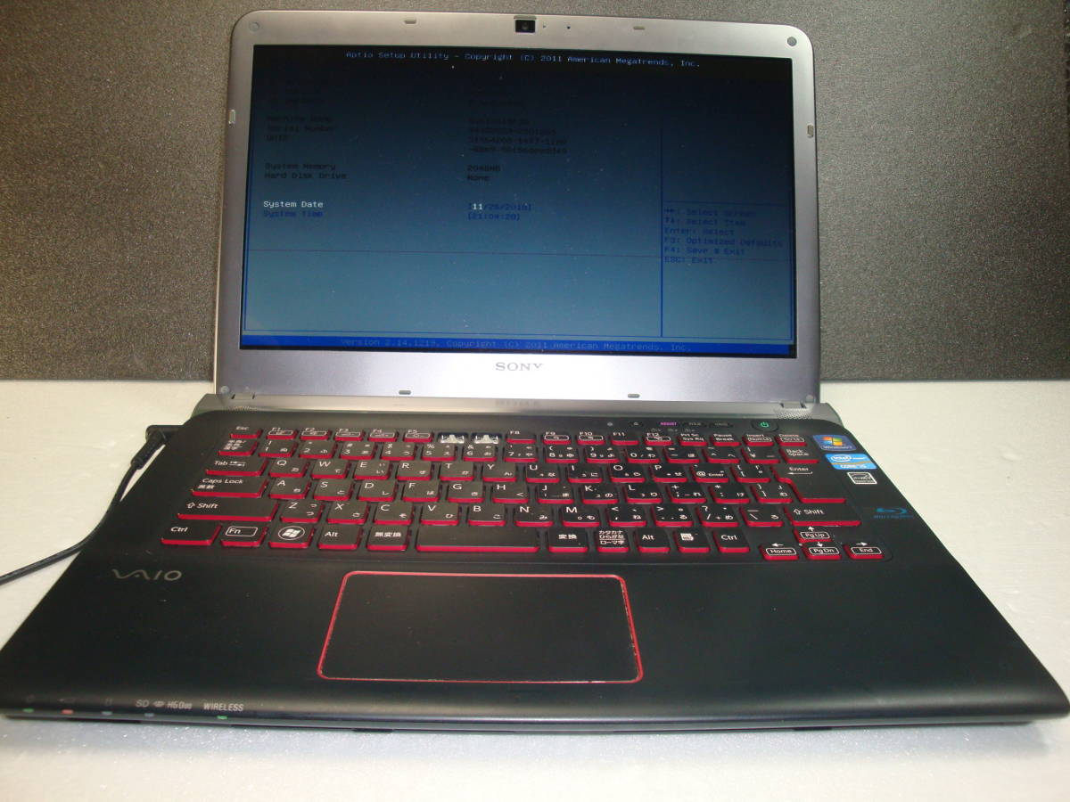 SONY VAIO - ノートパソコン ジャンク NEC 画面割れ LaVie HDD無し 2GB