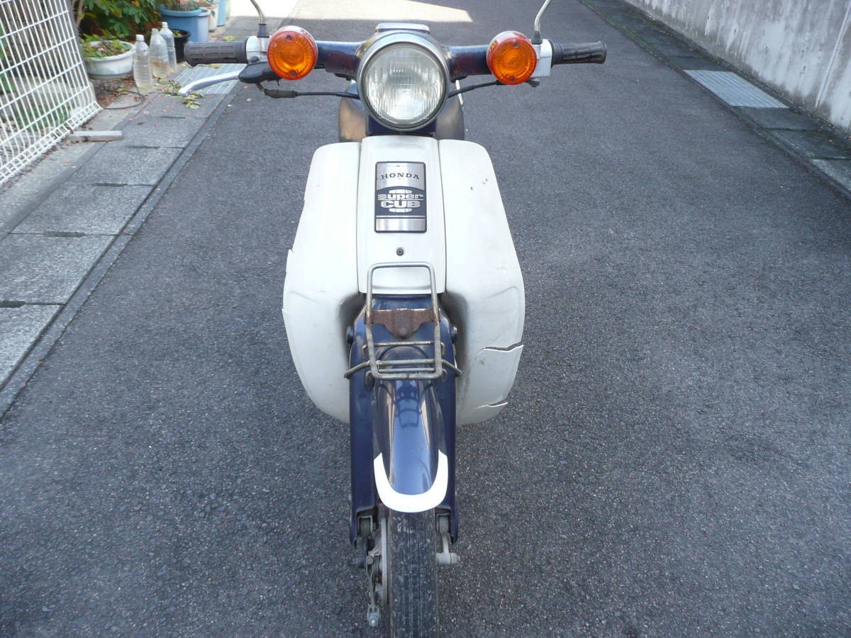 スーパーカブ70 ホンダスーパーカブ70ccジャンク部品取り走行可