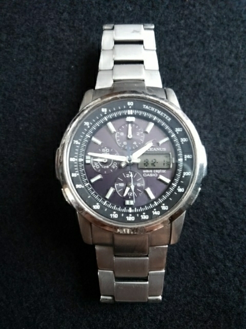 CASIO カシオ OCEANUS オシアナス OCW-500TDJ 電波ソーラー デジアナ 
