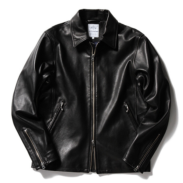 定価3.6万▽新品 B:MING ビームス BEAMS【イタリア製の羊革】 襟付き