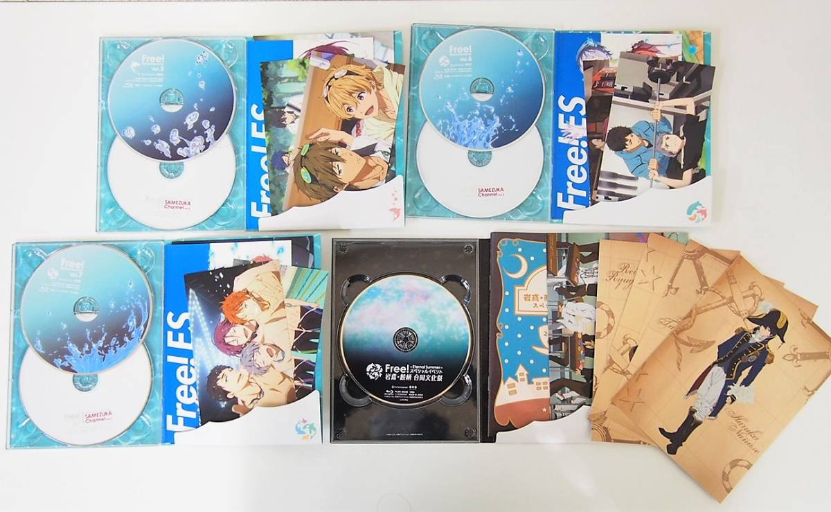 Free! 1期+2期 初回版 Blu-ray 全巻セット (収納BOX付き) Free