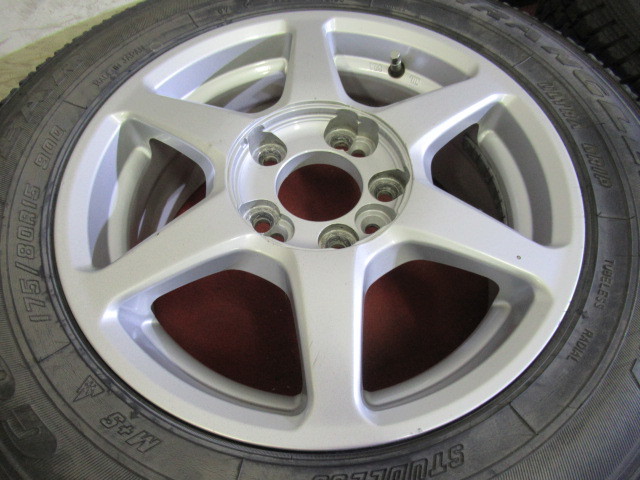 グッドイヤー GOODYEAR WRANGLER IP/N スタッドレス 175/80R15 4本 