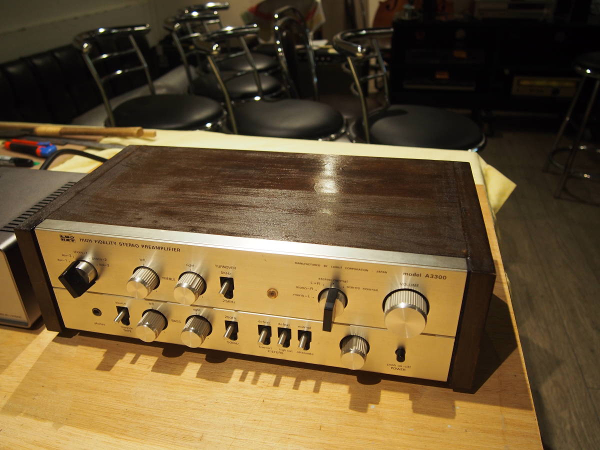 A3300 A33 LUXKIT LUXMAN | Yahoo!オークション プリアンプA3300用電源
