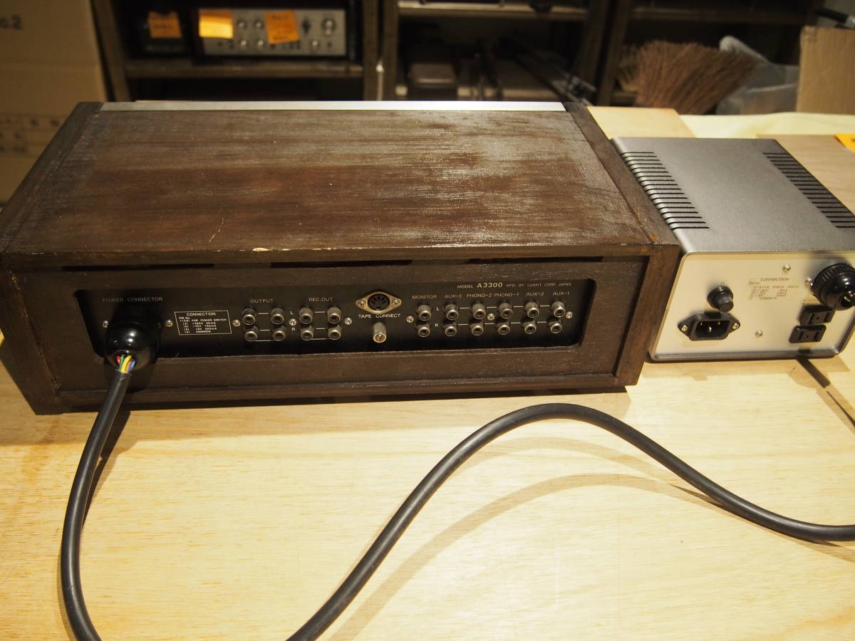 A3300 A33 LUXKIT LUXMAN | Yahoo!オークション プリアンプA3300用電源