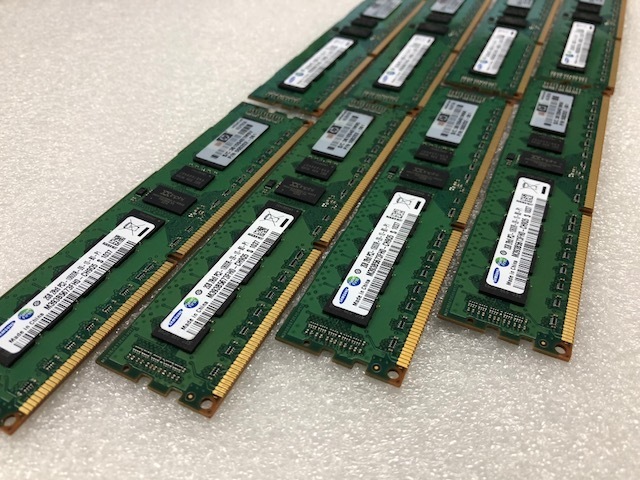 ◆◇【中古・検査品】HP 500202-061 SAMSUNG M393B5673FH0-CH9Q5 PC3-10600R Registered ECC 2Rx8 240pin 2GBx8枚セット（計16GB）◇◆