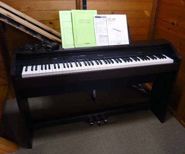 札幌市内無料配送○CASIO/カシオ Privia 電子ピアノ PX-760○2016年製