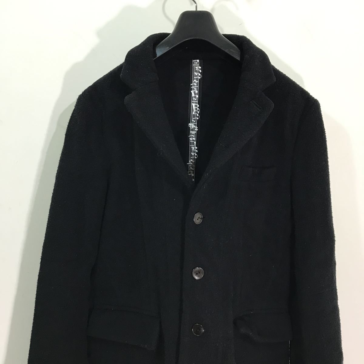 美品 名作 2007 aw ナンバーナイン ウール ジャケット 3 音符 NUMBER 