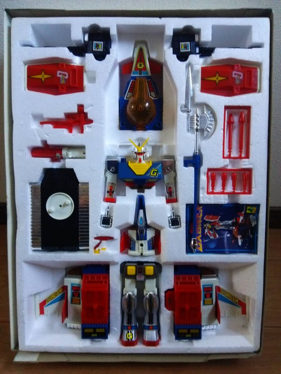 クローバー 機動戦士ガンダム DX合体セット ダイカスト スーパー