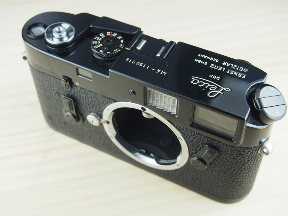 Leica 整備済 美品 M4 ボディ 後塗り 整備済です。ライカM4 ライカ 高橋