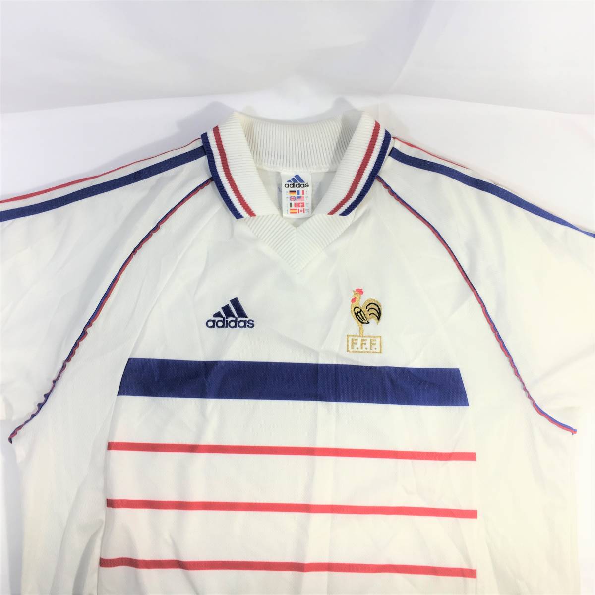 良品】フランス代表 1998 アウェイ ユニフォーム フランスW杯モデル