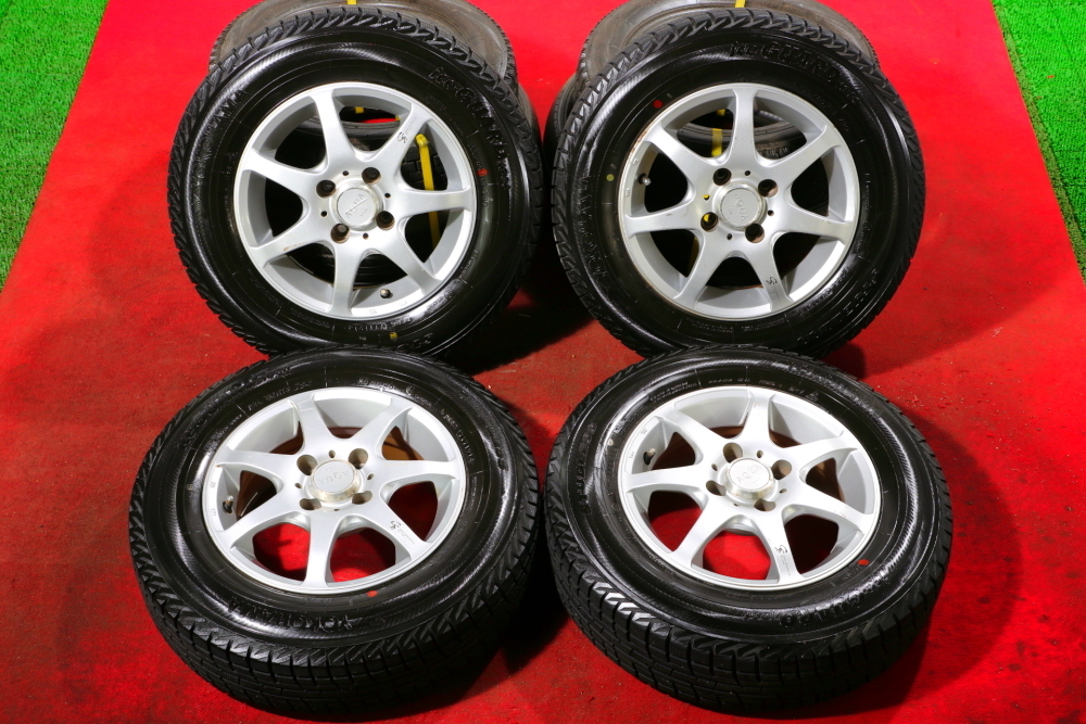 ◇山形発◇管理NO，SS138□新品4本総額￥43，000-□155/65R13×4.5J 