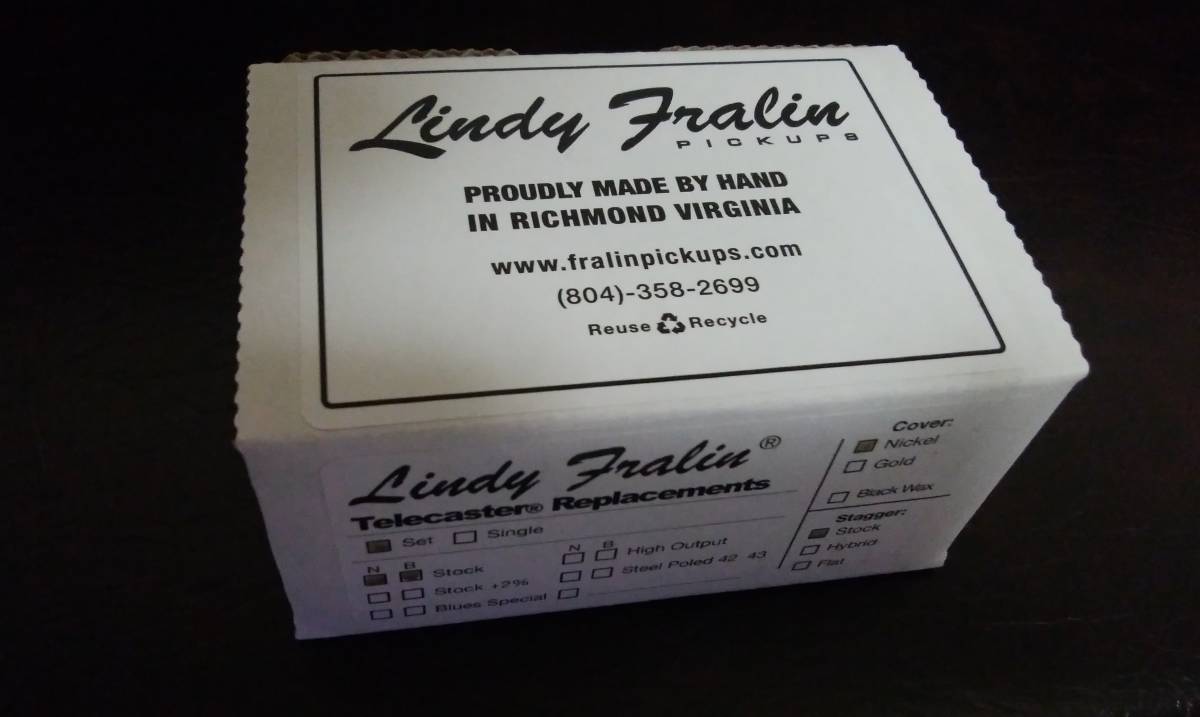 LINDY FRALIN TELECASTER SET (リンディーフレーリン・テレキャスター