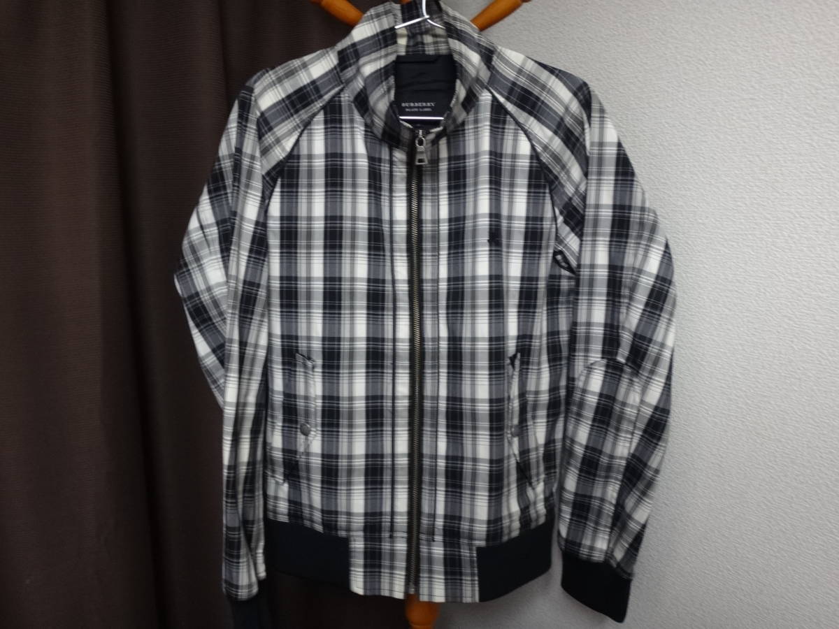 大得価，定番 正規品/BURBERRY BLACK LABEL/バーバリーブラックレーベル/チェック/ブルゾン/アウター/ジャケット(ジャケット、上着)｜売買されたオークション情報、yahooの商品情報をアーカイブ公開 - オークフ 男性用