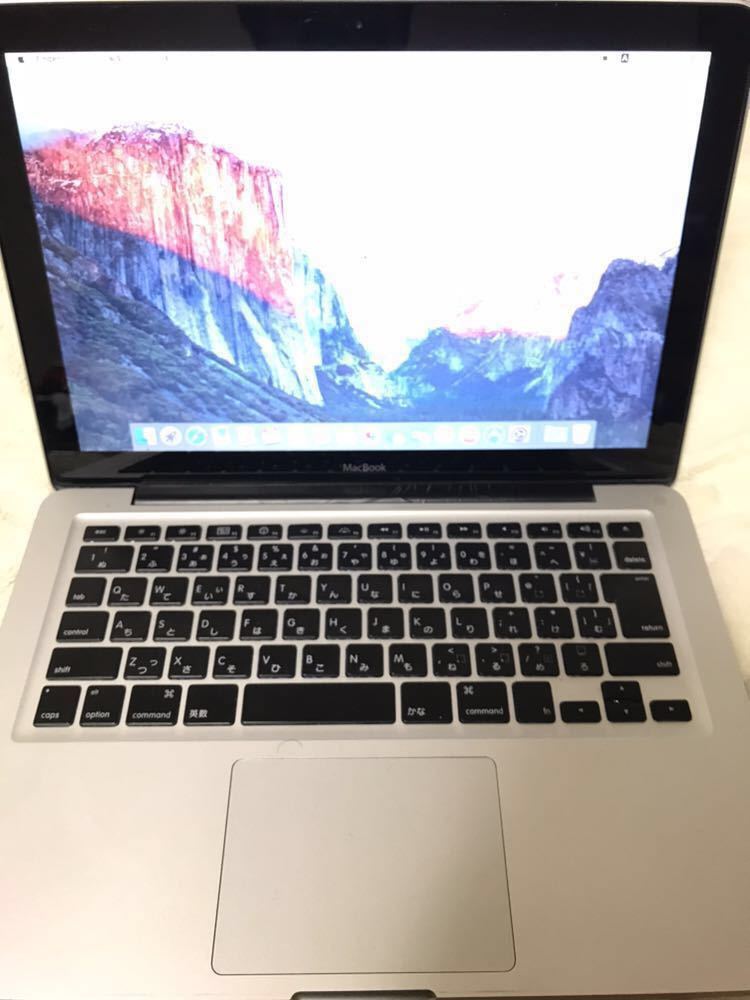 ジャンク Apple MacBook A1278 13inch Aluminum Late 2008