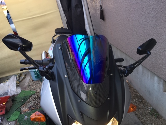 Z750Sスクリーン マジカルレーシング ZX10R(04-05) R＆Gラジエター