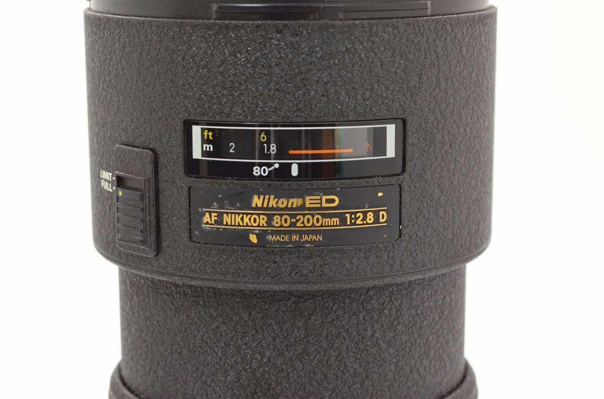 ○ Nikon ニコン AF ED NIKKOR 80-200mm F2.8D 2型 交換 レンズ AF