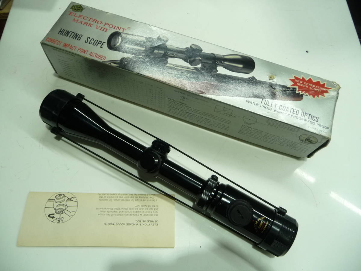 HAKKO スコープ ELECTRO-POINT MARK VIII 3～9×40 ワイド ハッコー